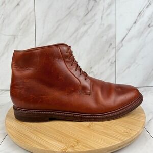 Florsheim x Duckie Brown Mens Size 11 D Brown Leather Lace Up Boots 19140